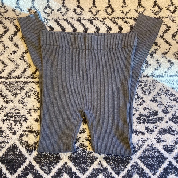 Lunya Women’s Cottonsilk Ribbed Legging Restful Gray Heather Size M EUC - Picture 8 of 14